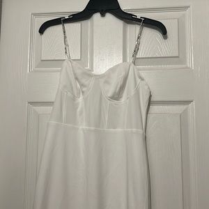 White dress for women, brand D & M .Z:L.